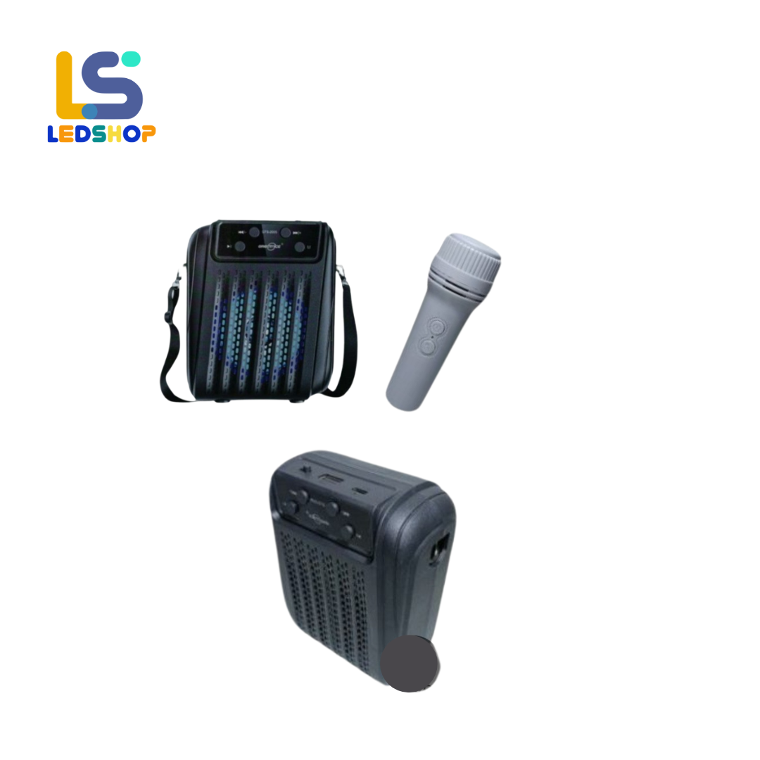 BOCINA BLUETOOTH CON MICROFONO 3"