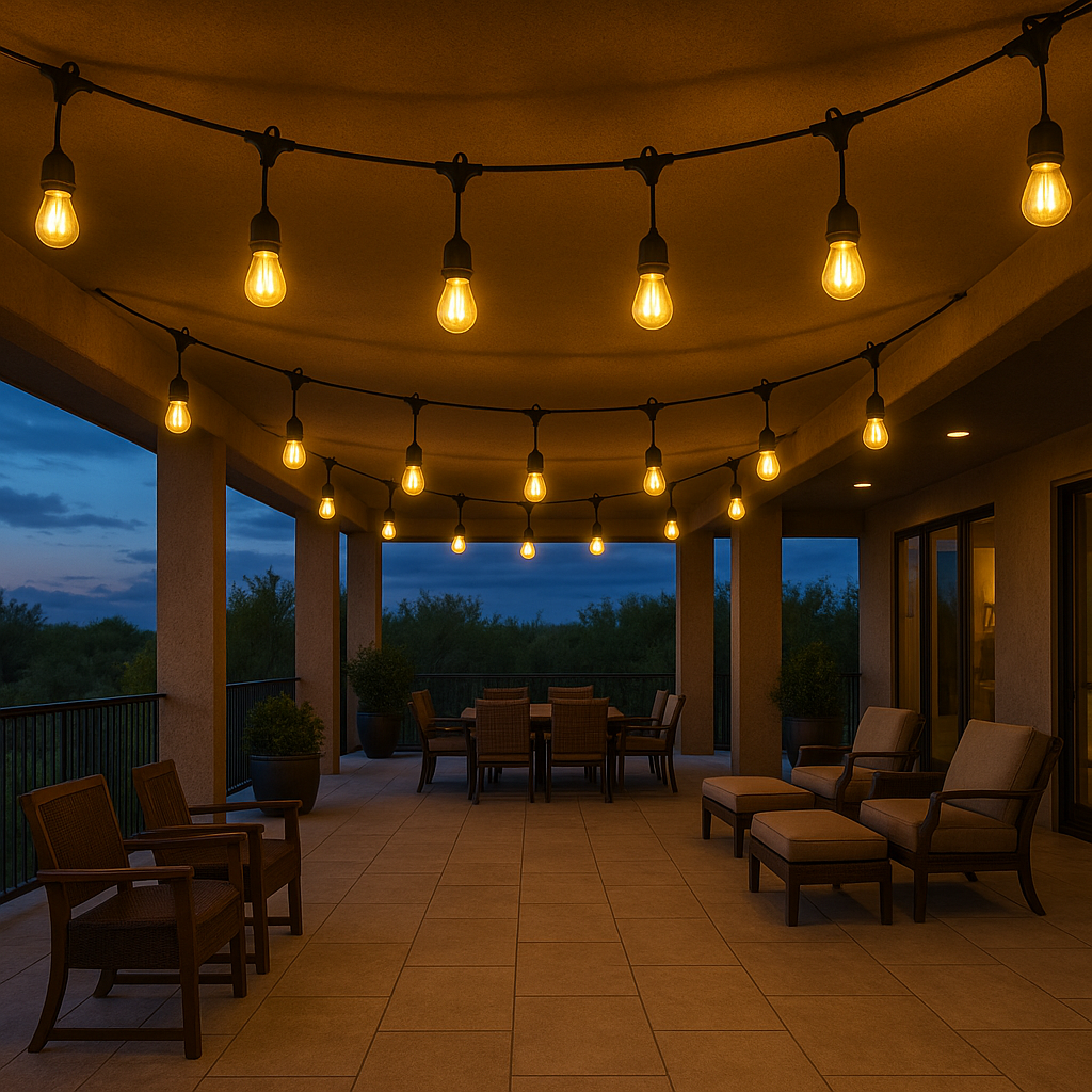 TIRA DE FOCO CON PANEL SOLAR