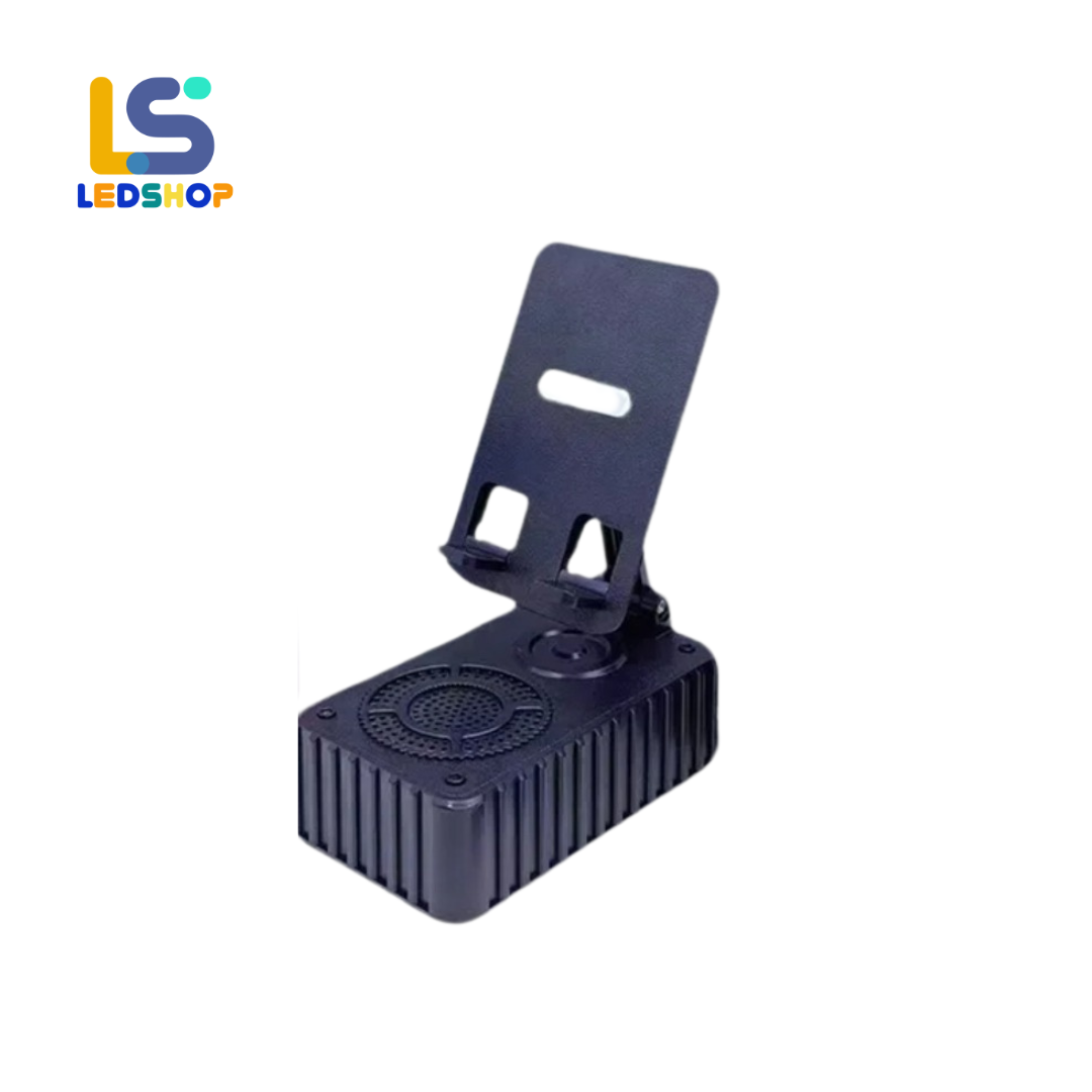 SOPORTE DE TELEFONO CON BOCINA BLUETOOTH