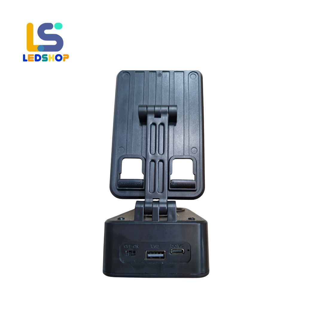 SOPORTE DE TELEFONO CON BOCINA BLUETOOTH