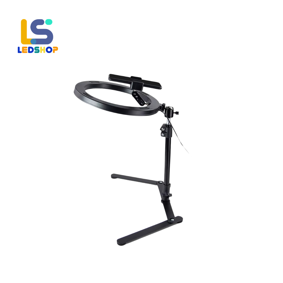 ARO CON SOPORTE LED 10"
