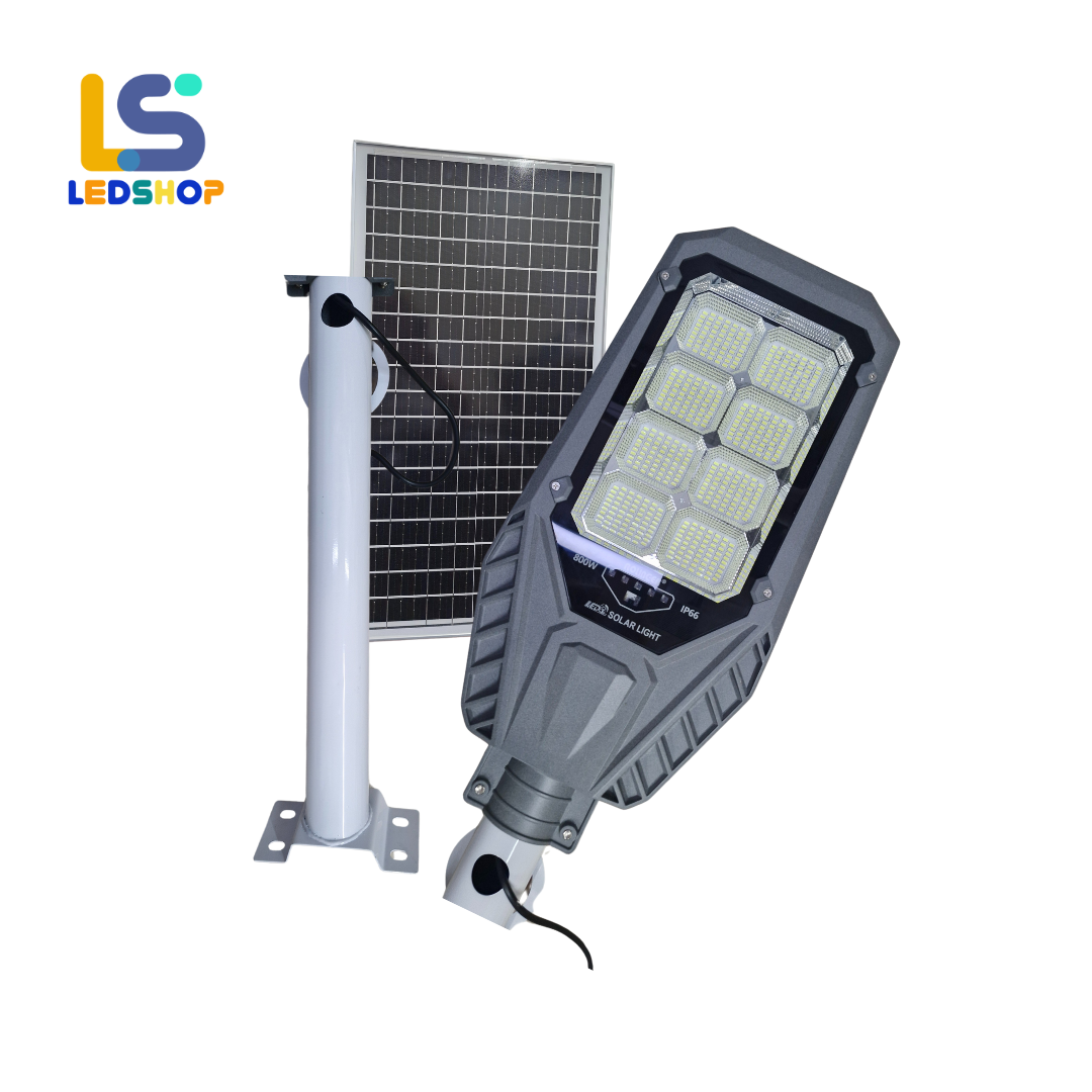 LAMPARA DE CALLE SOLAR 800 WATTS