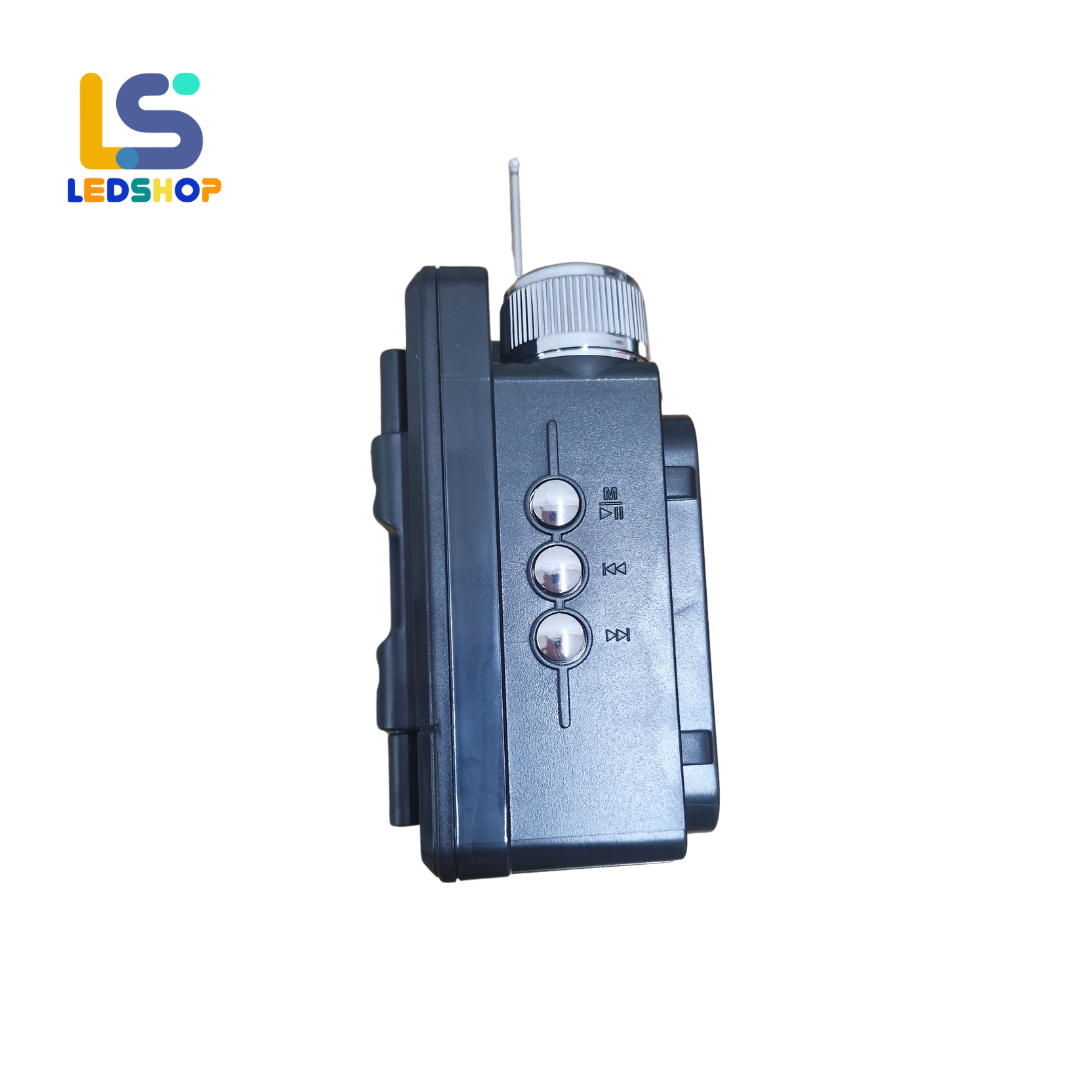 BOCINA BLUETOOTH CON PANEL SOLAR