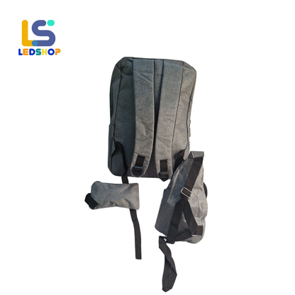 MOCHILA  DEPORTIVA 3 PIEZAS