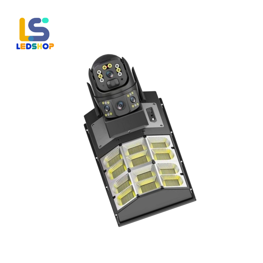 CAMARA SOLAR CON LAMPARA LUZ LED LD-D8