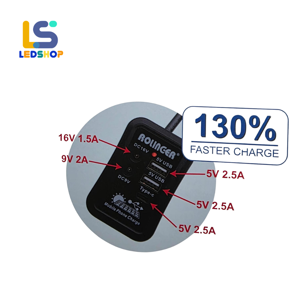 CARGADOR PANEL SOLAR