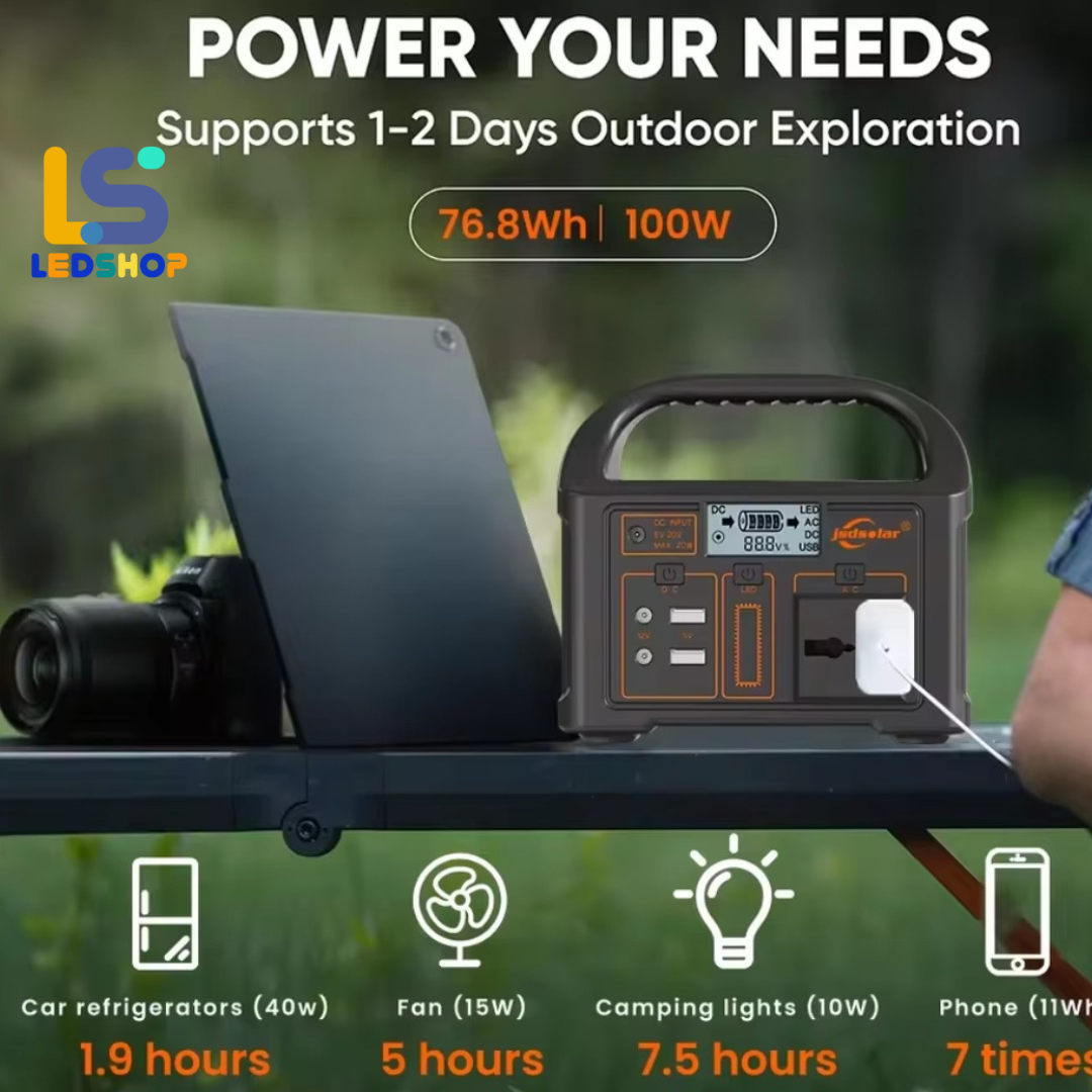 ESTACION DE ENERGIA PORTATIL 150WATSS - Imagen 2