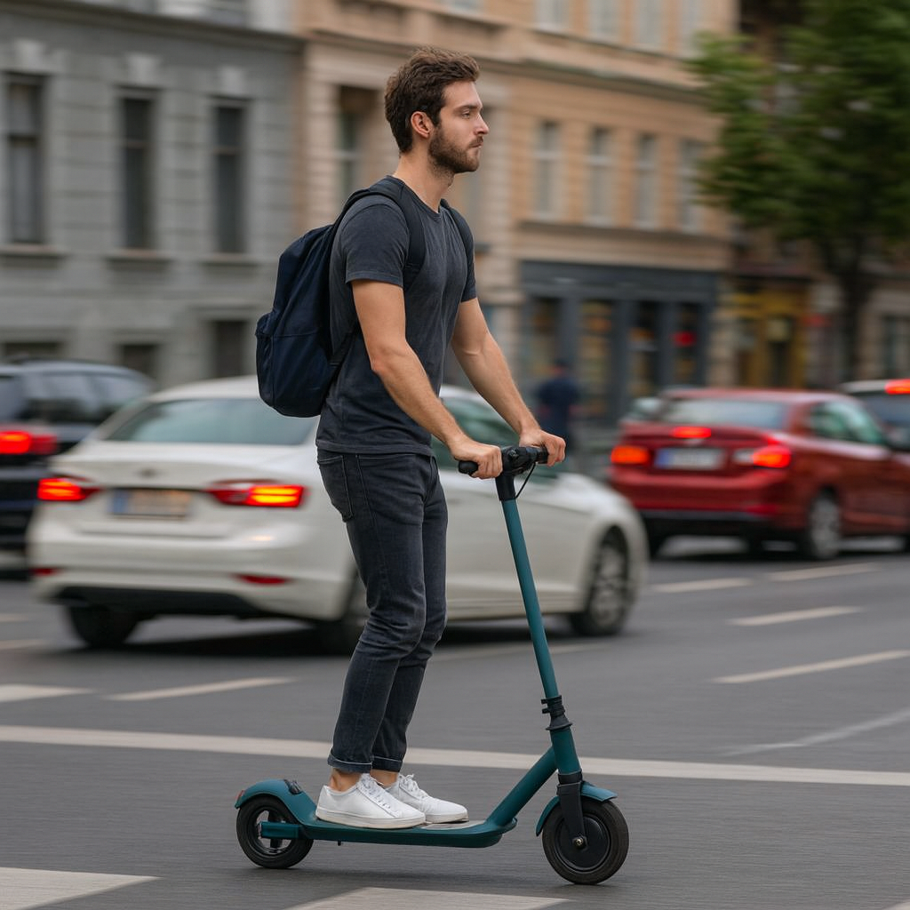 SCOOTER ELECTRICO PARA NIÑOS CON BOCINA BLUETOOTH - Imagen 2