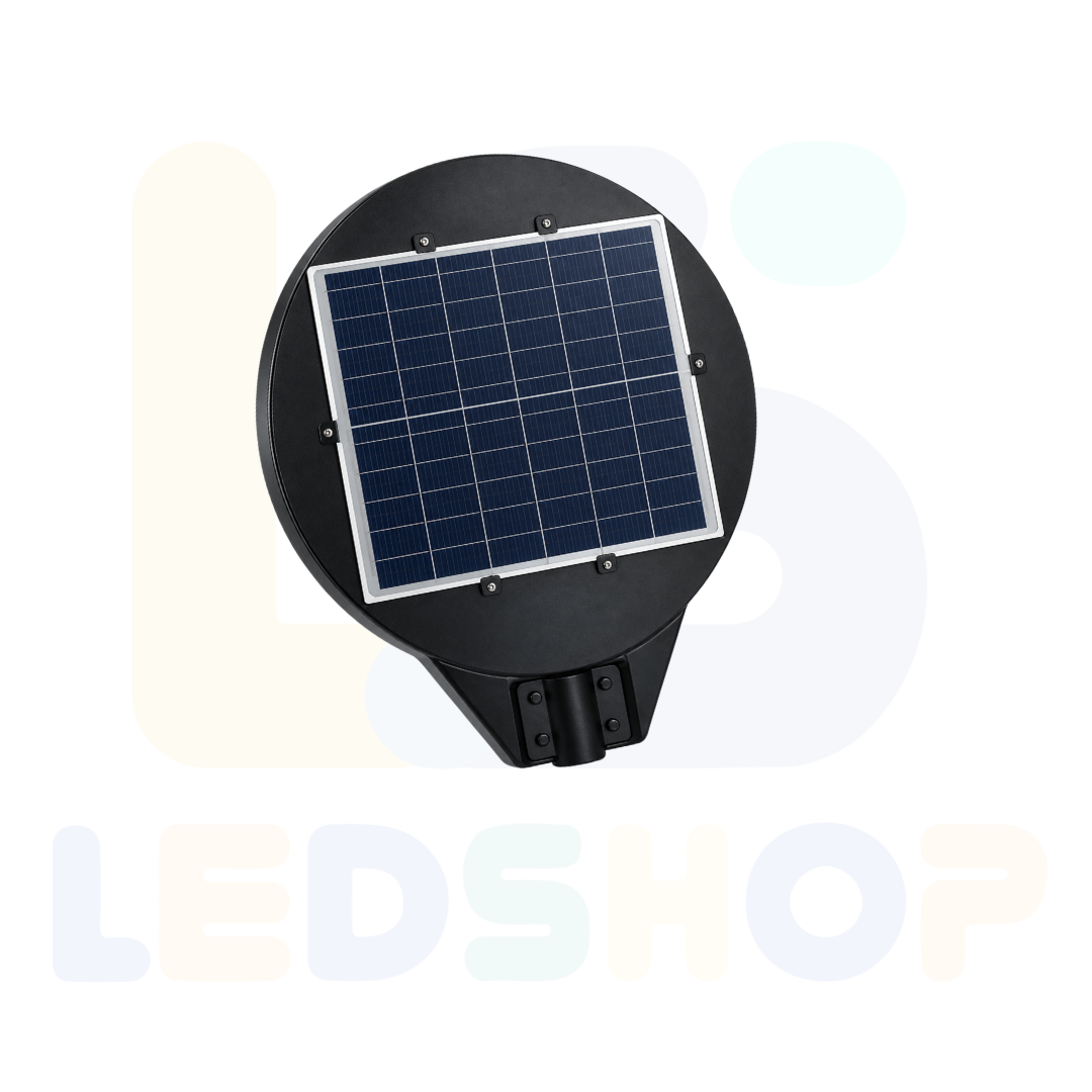LAMPARA CON PANEL SOLAR 500 WATTS - Imagen 2