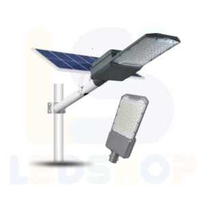 LAMPARA DE POSTA CON PANEL SOLAR 600 WATTS