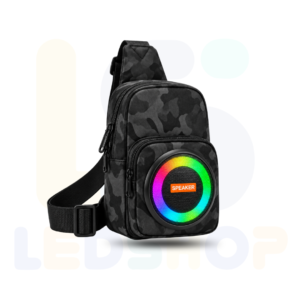 MOCHILA CRUZADA BOCINA BLUETOOTH XK-804