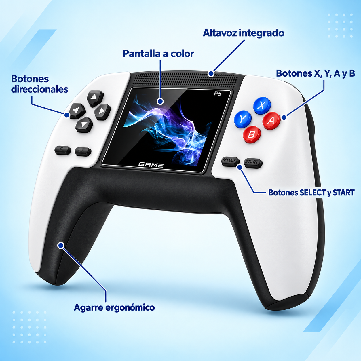 JUEGO DE MANO PORTATIL P5 - Imagen 2