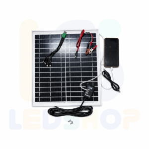 CARGADOR CON PANEL SOLAR