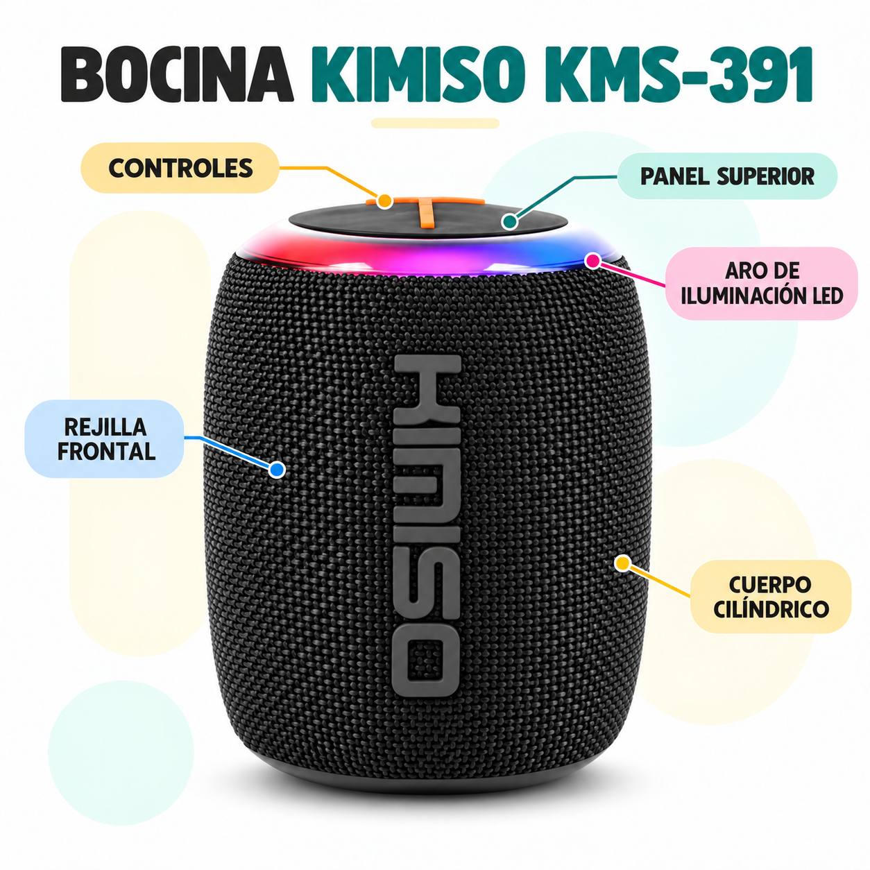 BOCINA KIMISO KMS-391 - Imagen 2