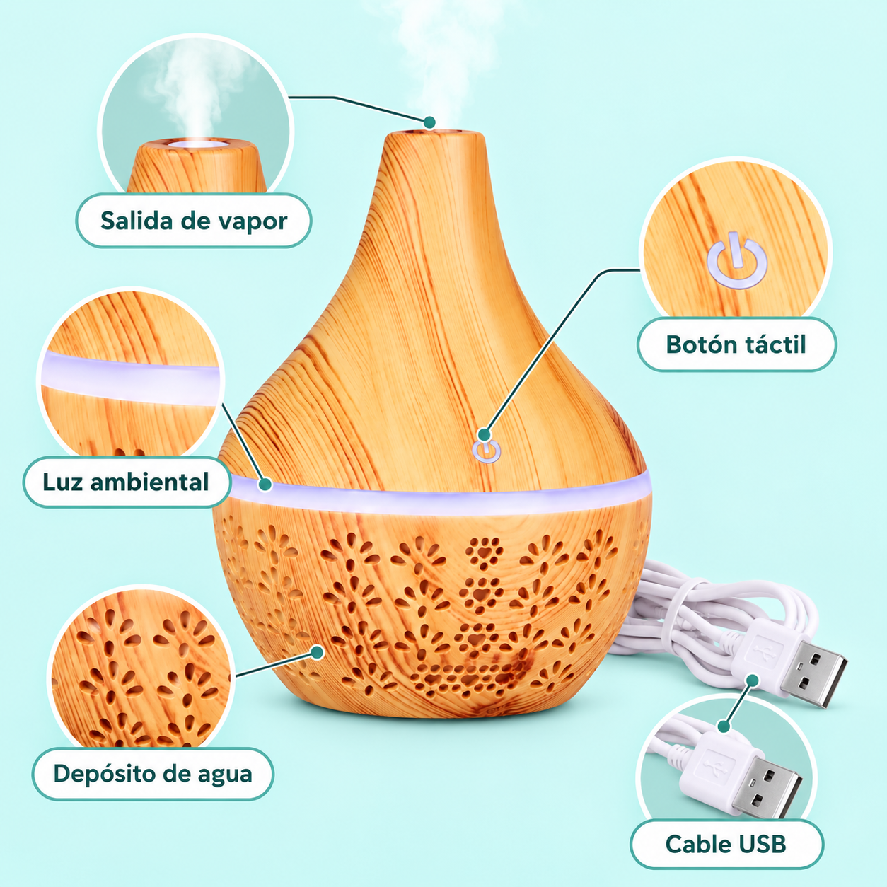 Humificador de Ambiente KP-154IH - Imagen 2
