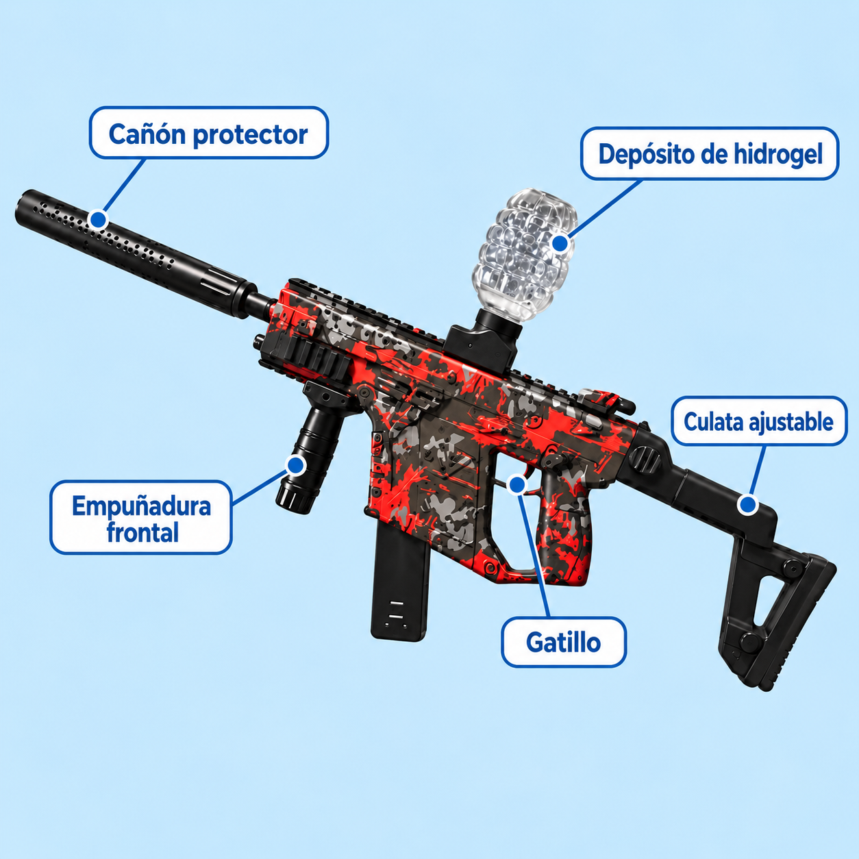 Blaster De Hidrogel LYM0098-2 - Imagen 2