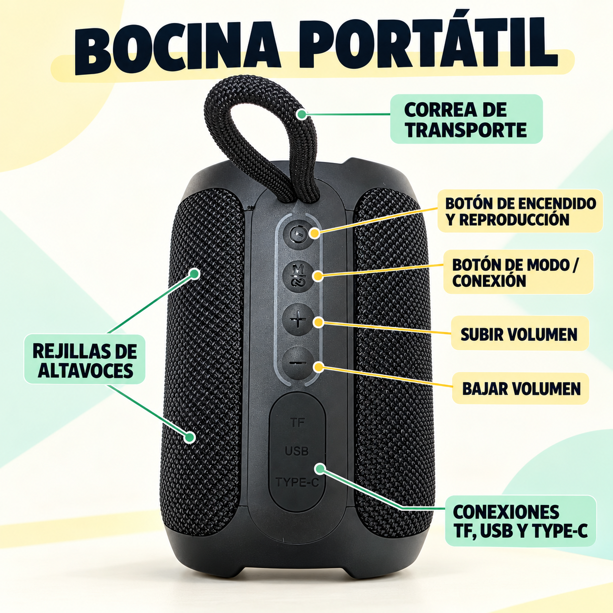BOCINA KIMISO KMS-391 - Imagen 3