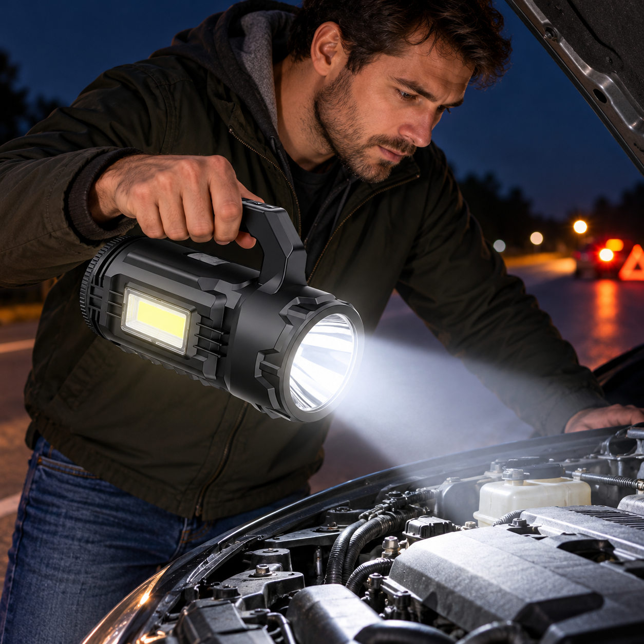 LINTERNA LUZ LED CON HERRAMIENTAS - Imagen 3